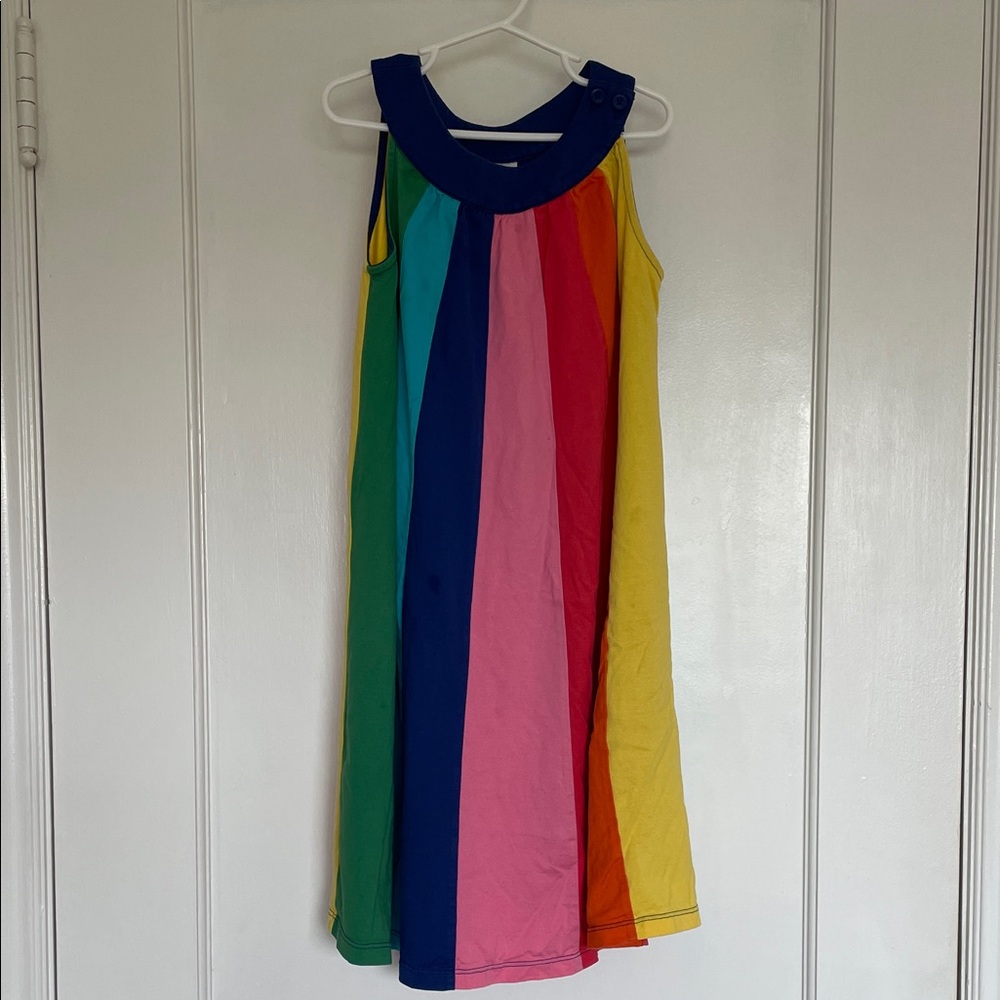 Hanna Andersson Multicolor Striped Dress